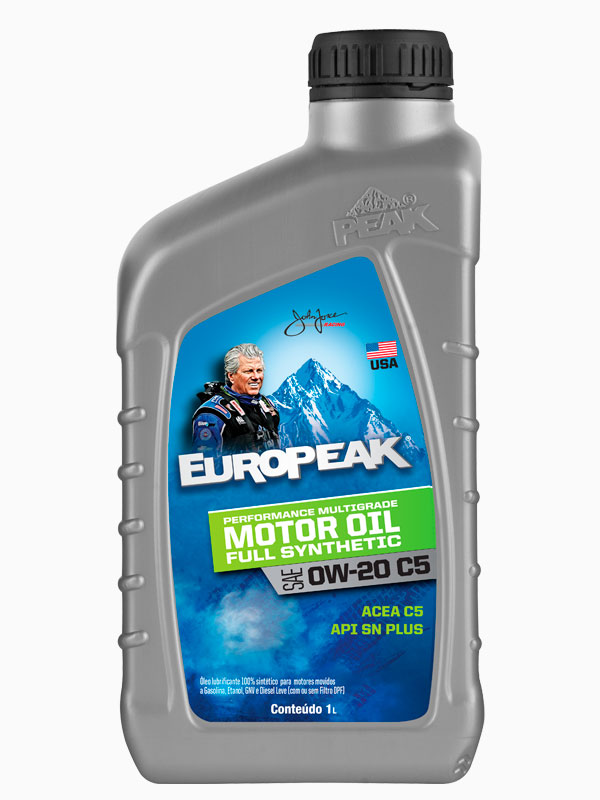 Europeak Motor Oil Synthetic 0W-20 API SN PLUS ACEA C5