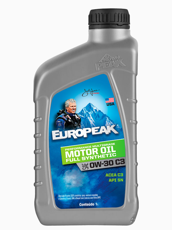 Europeak Motor Oil Synthetic 0W-30 API SN ACEA C3